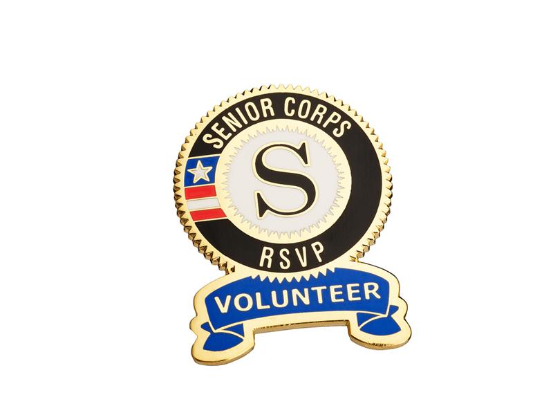 RSVP Volunteer Pin